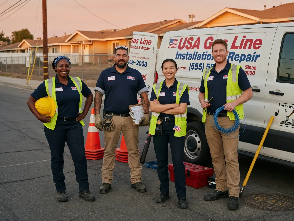 Gas Line Installation company in Blaine, MN